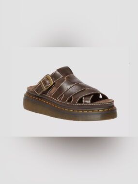 Dr. Martens Women’s Brown Leather Fisherman Sandals